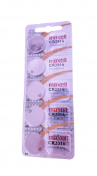 Baterie CR2016 3V Maxell litiu 5 bucati/blister pret/set 