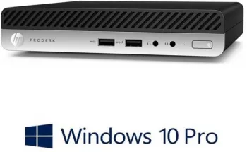 Mini PC HP ProDesk 400 G3 Intel i3-7100T 8GB DDR4 250GB SSD Win 10 Pro 