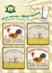 Suporturi pahare metalice - Good Morning 