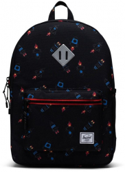 Ghiozdan pentru copii Herschel Heritage Rocket Sketch Negru 