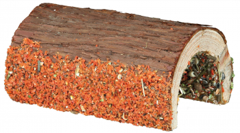 Tunel Rozatoare Lemn Natur cu Legume 16x8x20 m 60772 