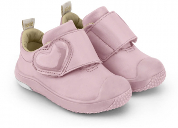 Pantofi Fete Bibi Prewalker Pink Heart 22 EU 