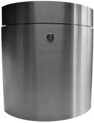 Cutie postala de perete PREMIUM ALBERT 690743 forma arcuita din inox cu 2 chei dimensiuni 340 x 390 x 110 mm 