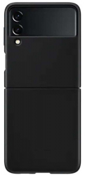 Husa de protectie compatibila cu Samsung Galaxy Z Flip 3 5G material polimer flexibil Negru KOF-SHO3177 