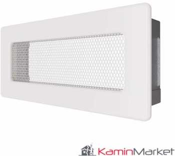 Grila semineu 11x24 - Alb 