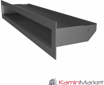 Grila semineu LUFT 6x40 - Grafit 