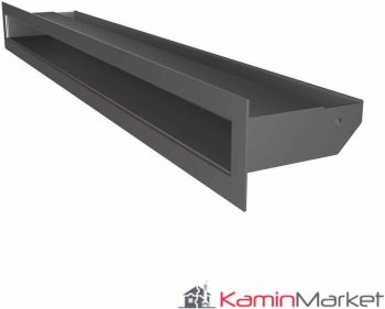 Grila semineu LUFT 6x60 - Grafit 