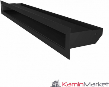 Grila semineu LUFT 6x80 - Negru Fresh 6 x 80 