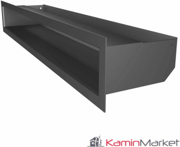 Grila semineu LUFT 9X60 - Grafit 