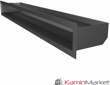 Grila semineu LUFT 9X80 - Grafit 