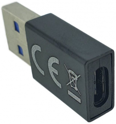 Adaptor Maxlife 94073 USB-C mama la USB 3.0 tata in blister negru 