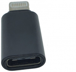 Adaptor Maxlife 94075 port USB-C mama la conector tip lightning tata in blister negru 