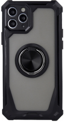Husa protectie pentru Xiaomi Redmi 9A / 9AT / 9i suport magnetic inel functie kickstand Defender Negru TLF-BBL5492 