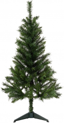 Brad de Craciun artificial cu suport plastic Angel Pin 4 ft 120 cm 73890 
