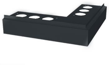 Emaga Nz90 and deg PRIAMY colt exterior pentru profil PRIAMY/FLEX grafit RAL7016