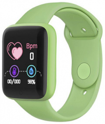 Smart Watch cu monitorizare Puls si Pulsoximetru Verde ATX-BBL5508 