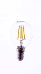 Bec Led Omega 43553 bulb Filament 2800K E14 4W 400lm lumina calda