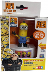 Figurina muzicala Despicable Me 3 Tim 10 x 12 cm canta si danseaza Multicolor MON-BBL5577 