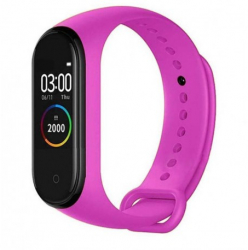 Bratara Sport M4 Techstar and reg Pentru Fitness Monitorizarea Presiunii Sangelui si A Batailor Inimii Roz 