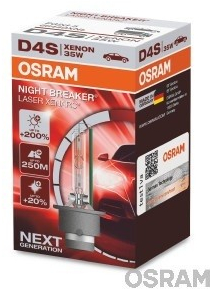 Bec xenon D4S Xenarc Night Breaker Laser Osram +200 42V 35W 