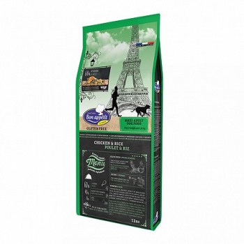 Bon Appetit Adult Maxi cu Pui si Orez 12kg 