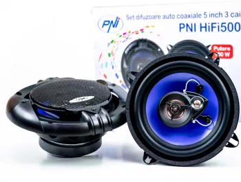 Difuzoare auto coaxiale PNI HIFI500 100W 12.7 CM 3 cai set 2 buc