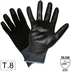 Manusi De Lucru Cu Palma Intarita De Poliuretan Marime T.8 JBM