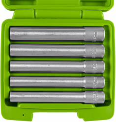 Set 5 Buc Chei Tubulare Hexagonale Lungi 120MM 3/8 