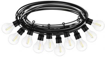 Ghirlanda luminoasa lumina calda 5m 24V IP44 becuri led incluse 