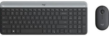 Kit tastatura Logitech MK470 + mouse Logitech Negru