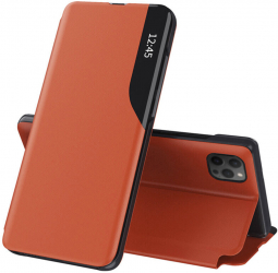 Husa protectie pentru iPhone 14 Pro Max eFlip Portocaliu KOF-BBL5647 
