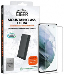 Folie Sticla Eiger 2.5D Mountain Glass Ultra pentru Samsung Galaxy S22 Transparent 