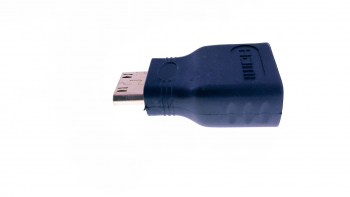 Adaptor HDMI F - miniHDMI M Permite conectarea cablurilor standard HDMI la tableta 