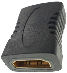 Adaptor Lanberg HDMI AF mama la HDMI AF mama contacte aurite negru 