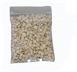 Pietre acrilice decorative 5mm 25 g AB Ivory Vivo 