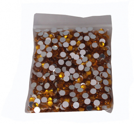 Pietre acrilice decorative 5mm 25 g Gold Vivo 