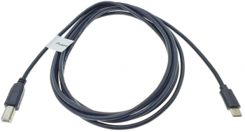 Cablu USB tip C imprimanta USB 2.0 3 m Lanberg 42978 USB B la USB-C negru