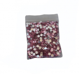 Pietre acrilice decorative 5mm 25 g Plain Hot Pink Vivo 