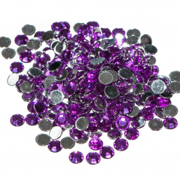 Set strasuri acrilice 1mm Dark Purple 