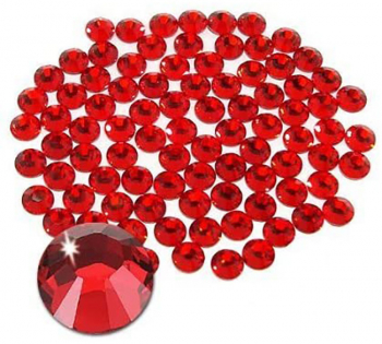 Set strasuri acrilice 1mm Red 