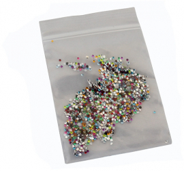 Strasuri acrilice decoratiune 1mm 1g Mix Vivo 