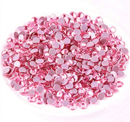 Strasuri acrilice decoratiune 2mm 2 g Hot Pink Vivo 