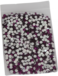 Strasuri acrilice decoratiune 4mm 13 g Purple Vivo 