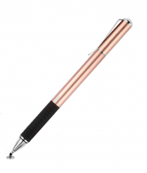 Creion tip Stylus universal 2 in 1 cu capac magnetic si doua capete utilizabile 15 cm Rose-gold SOHO5424 