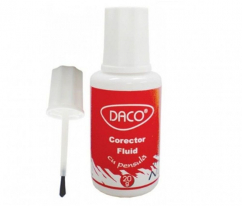 Fluid Corector Daco cu Pensula pe Baza de Solvent Model CF001 Cantitate 20 g - ADACCF001