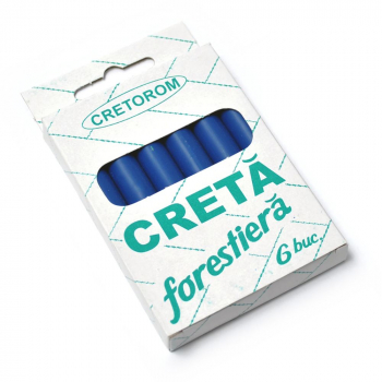 Set 6 Buc Creta Forestiera Culoare Albastru - ADACCRETAFORESTIERAALBASTRA 