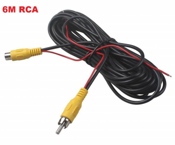 Cablu video prelungitor de 6 metri Mama-Tata pentru camere marsarier RCA-MT-6M 