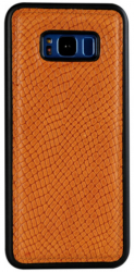 Husa pentru Samsung Galaxy S8 Snake Skin Design Piele Maro Light MPS-BBL5670 