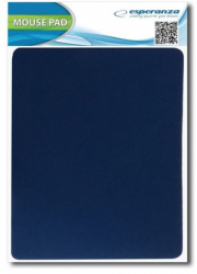 Mousepad unicolor Esperanza 90842 dimensiuni 220 x 180 x 2 mm albastru 