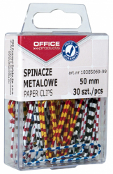 Agrafe Colorate 50 Mm 30/cutie Office Products Zebra - Asortate 